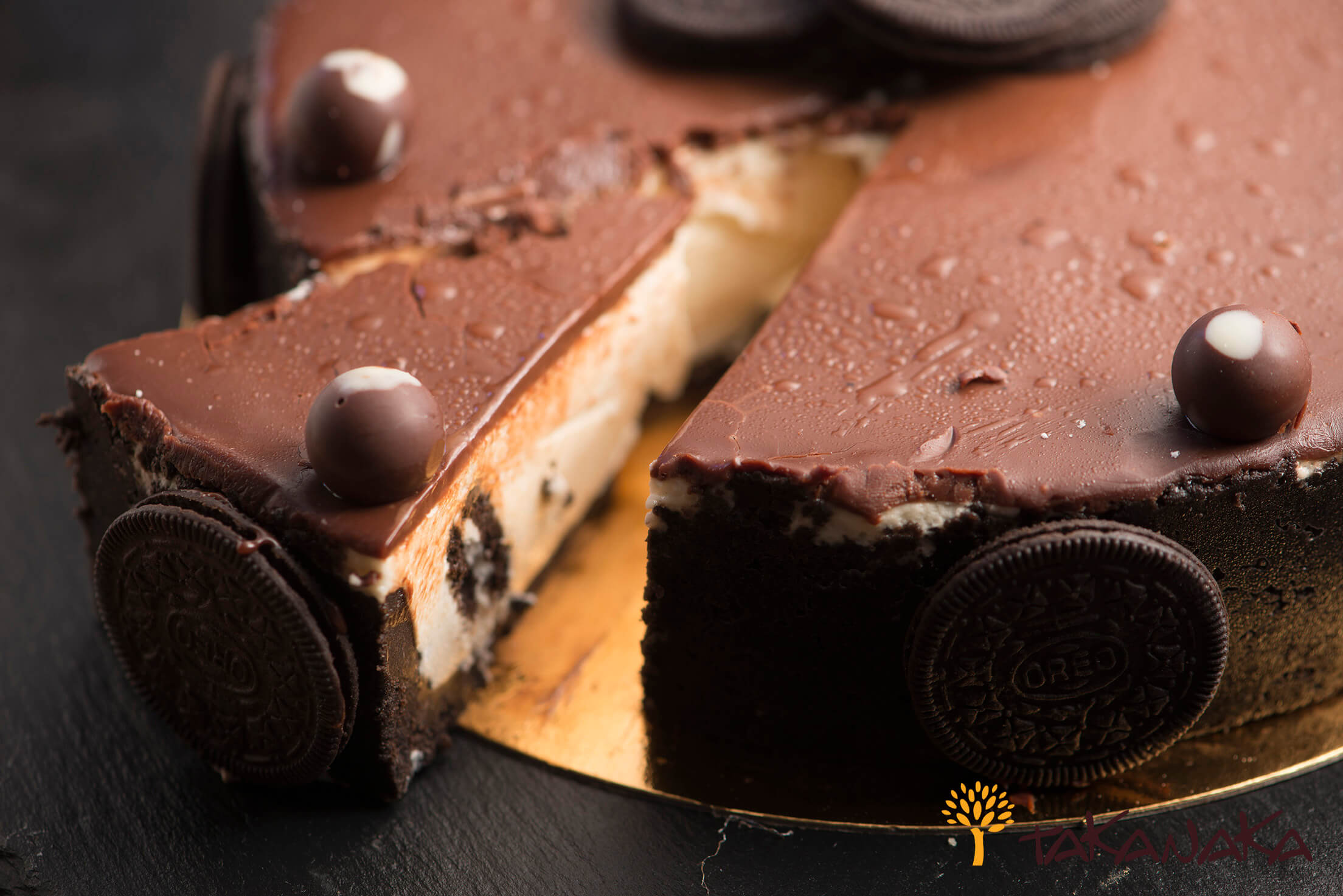 Slice of Oreo Cake