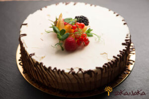 Trio Chocolate Mousse Cake