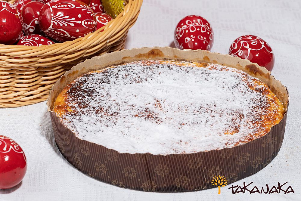 Romanian Traditional Easter Cheescake - imagine 2