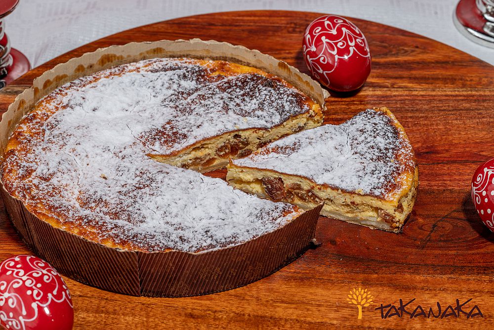 Romanian Traditional Easter Cheescake - imagine 3