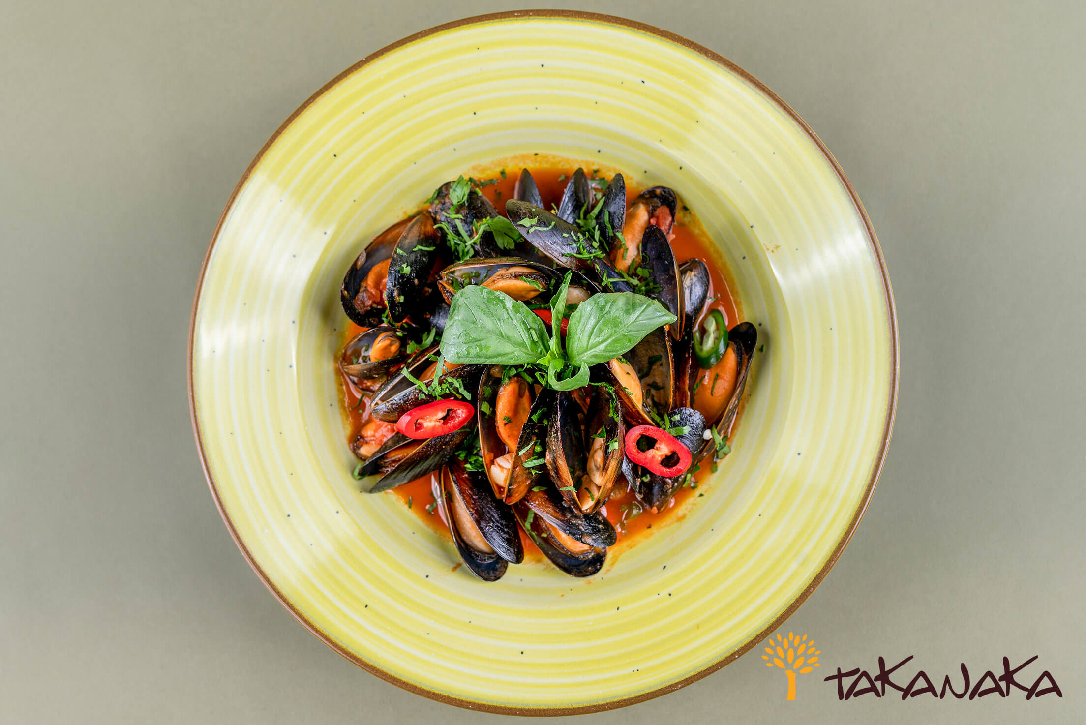 Mussels in tomato sauce