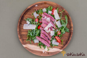Beef steak tagliata